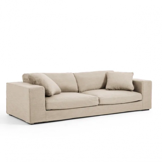 Sofá Horus de La Redoute adecuado para un salón estilo Wabi Sabi