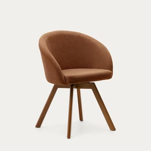 Silla de comedor de Kave Home Marvin giratoria
